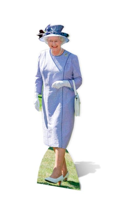 Queen-Elizabeth-II-Life-Size-Cutout-Lilac-DresS