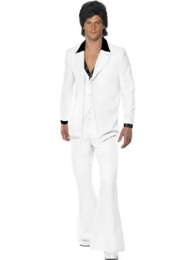 1970s White Suit - Adult