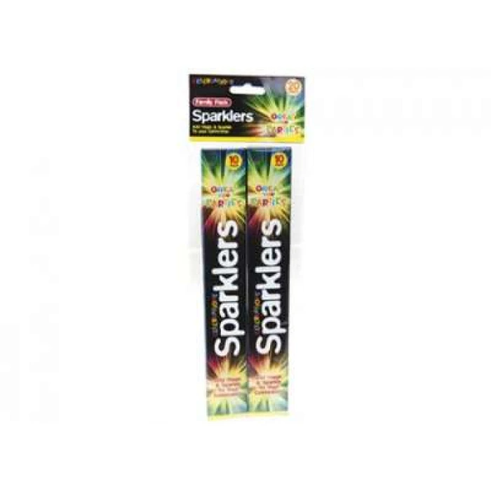 2 Pack - 20 Sparklers For Celebrations - Image 1
