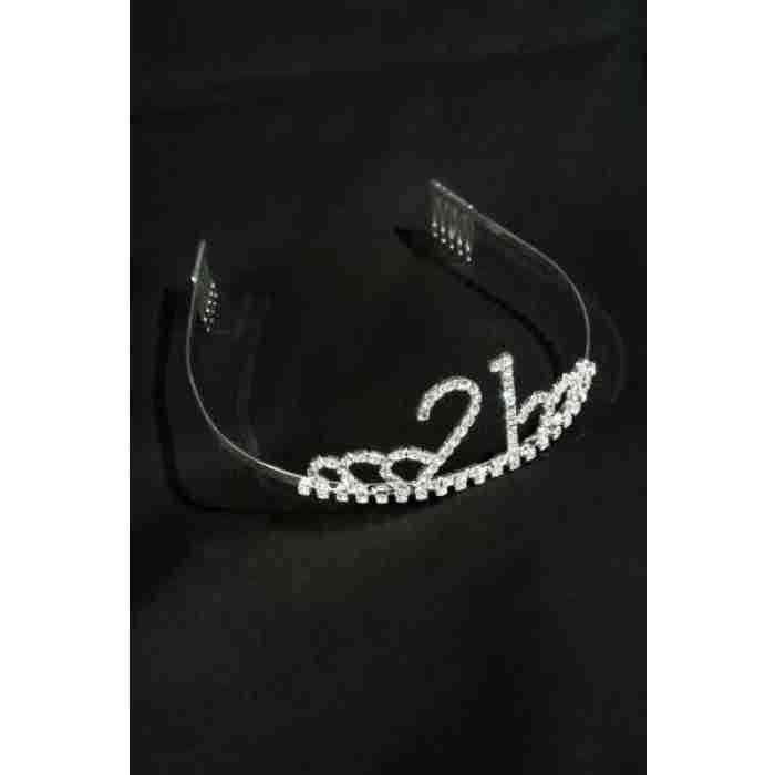 21st Birthday Diamante Tiara