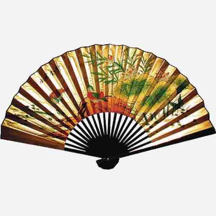 30 Inch Wall Fan Mandarin Ducks MFWF2064