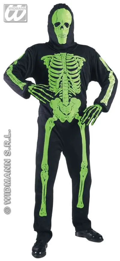 3D Neon Skeleton