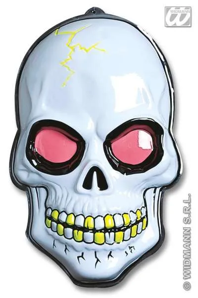 3D Neon Skull
