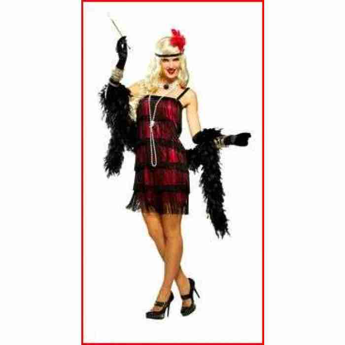 5th Avenue Flapper Red and Black img