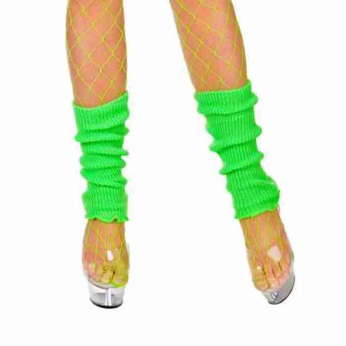 80 S Leg Warmers Neon Green img