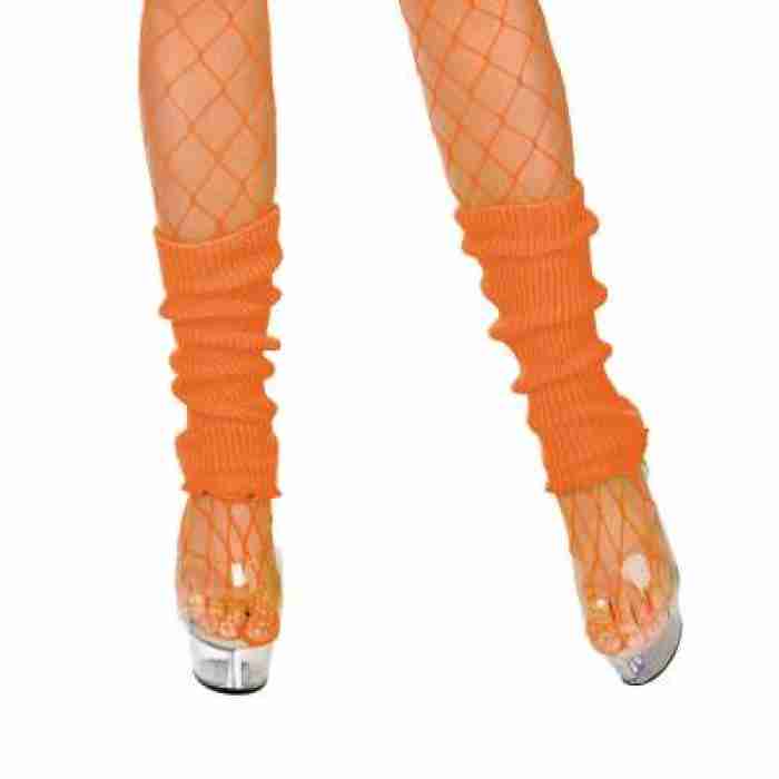 80 S Leg Warmers Neon Orange img