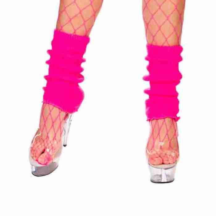 80 S Leg Warmers Neon Pink img