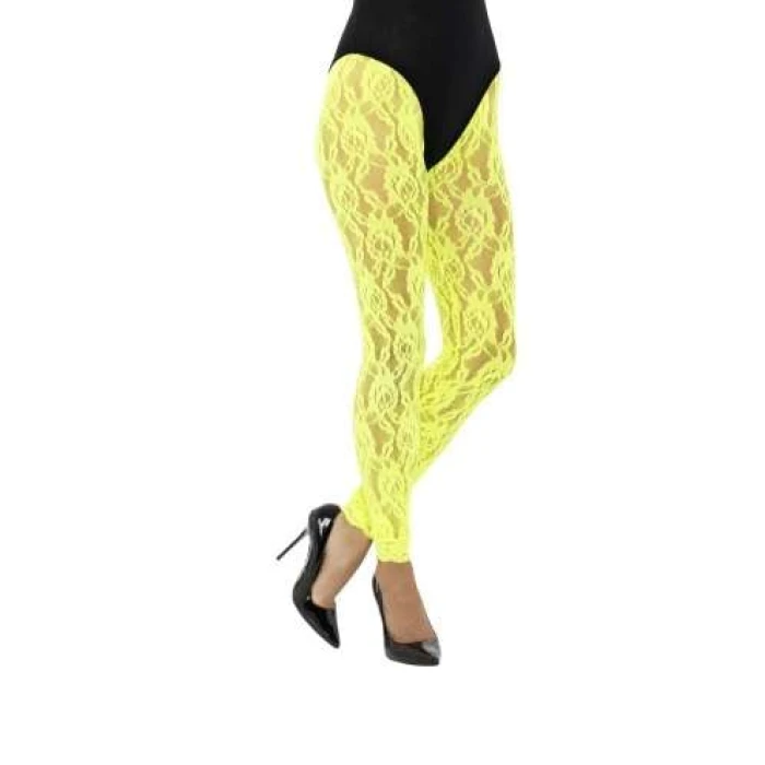 80s Lace Leggings - Image 1
