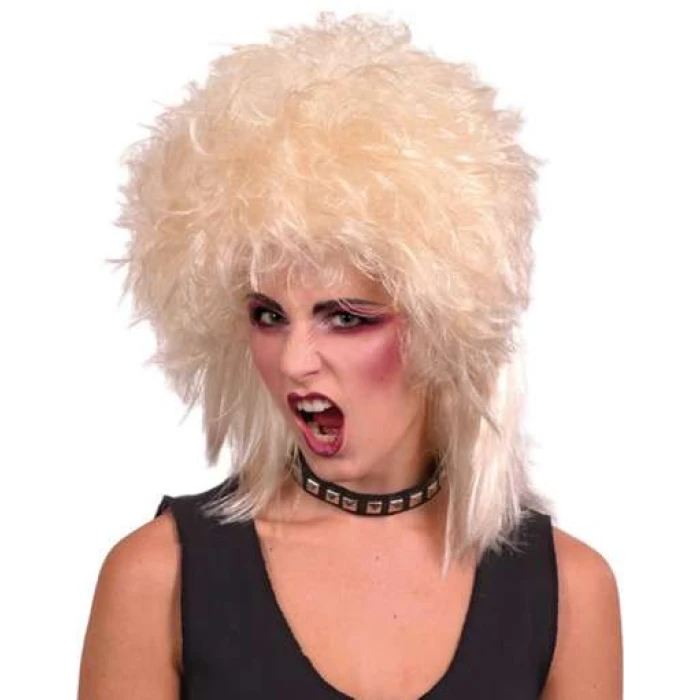 80's Rocker Wig - Image 1
