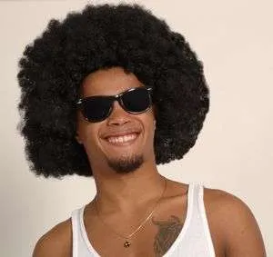 Afro Wig - Black