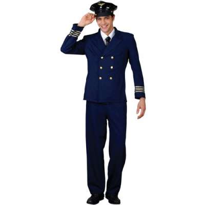 Airline Captain Costume - Carnival Store
