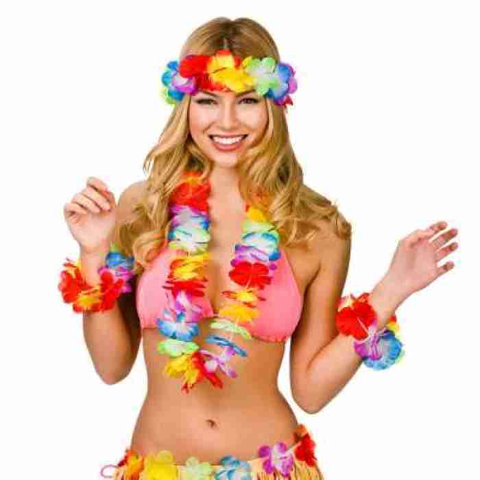 Aloha 4pc Hawaiin Set HAW 9400