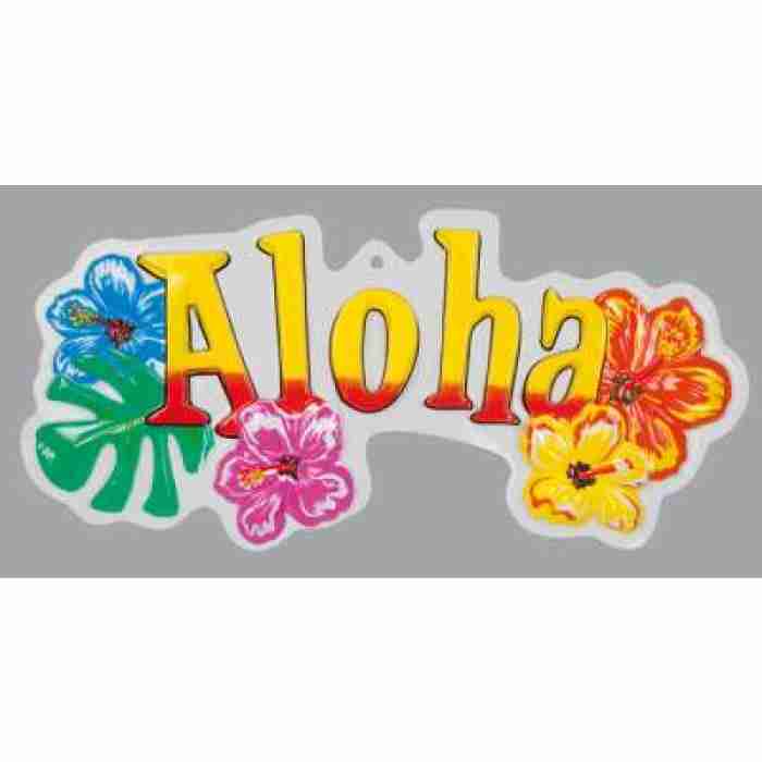 Aloha Wall Decoration 52531