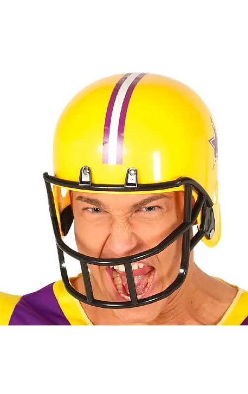 American football helmet fancy dress top