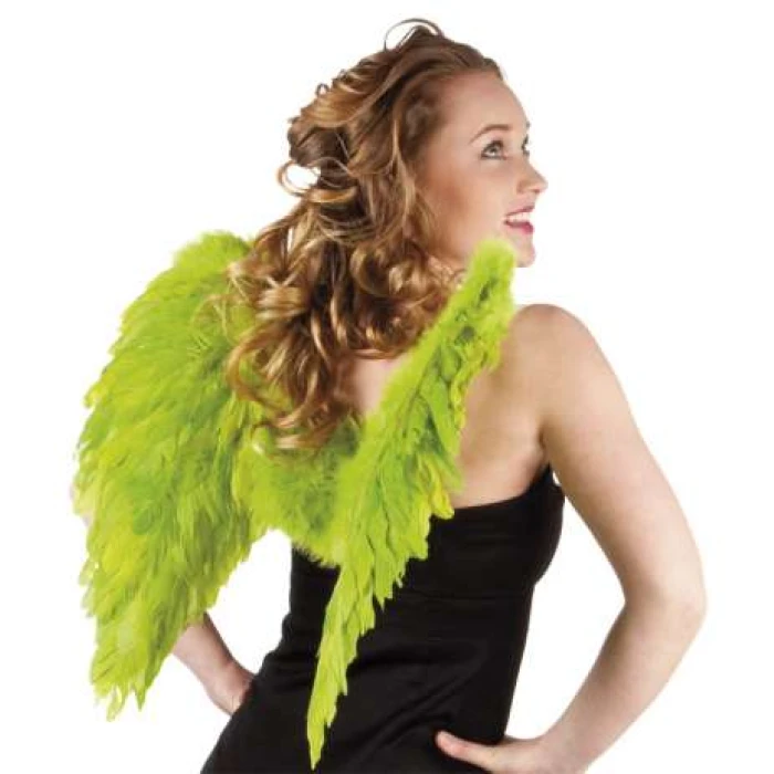 Angel Wings Folded- Lime Green - Image 1