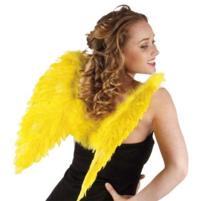 Angel Wings Folded- Yellow - Image 1