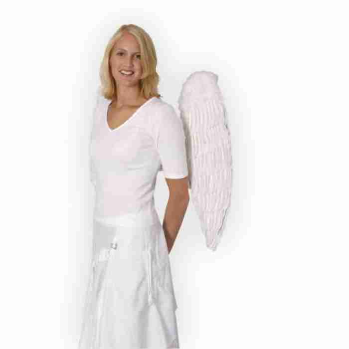 Angel Wings White Feathered1
