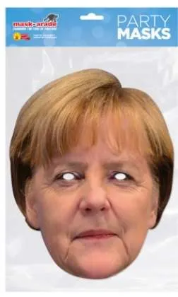 Angela Merkel Celebrity Face Mask