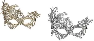 Antique Baroque Lace Eyemask - Assorted