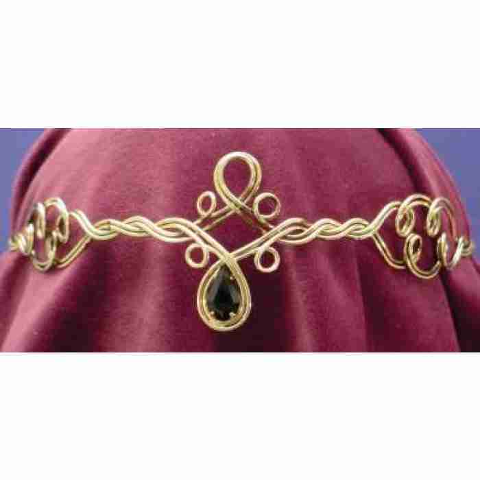 Antique Gold Circlet With clasp img ..