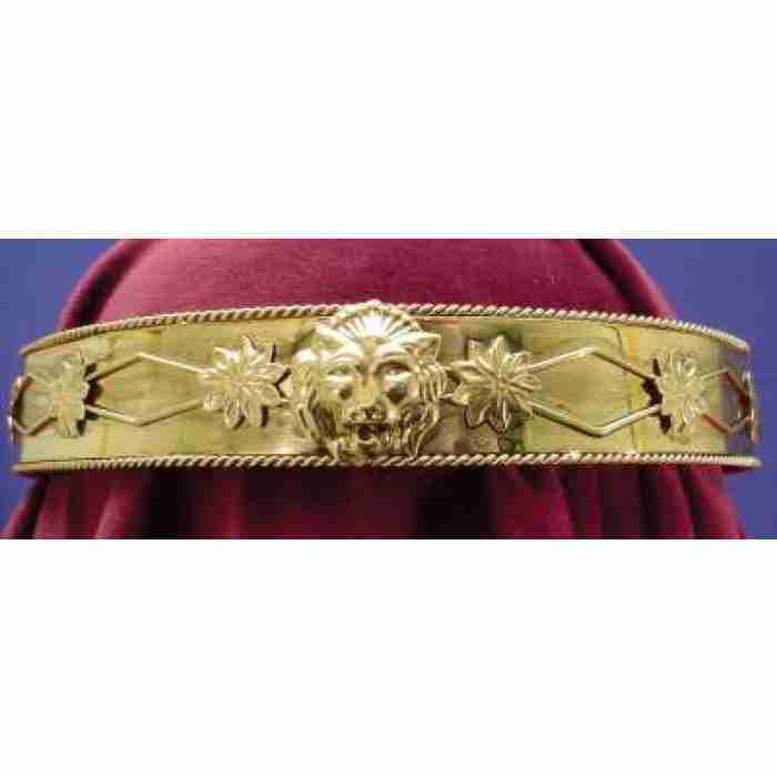 Antique Gold Lion Circlet img ..