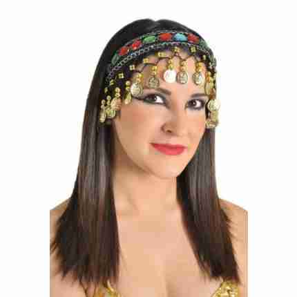 Arabian Nights or Fortune Tellers Headband With Coins