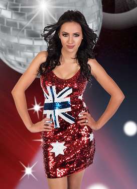 Australia Sequin Dress 2330