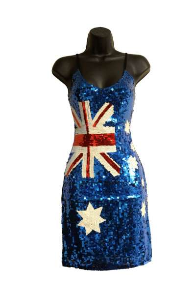 Australia Sequin Dress 2330RYL