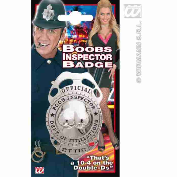 Badge Boob Inspector