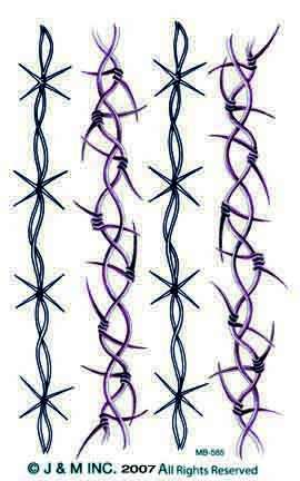 Barbed Wide Wire Arm