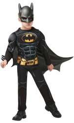 Batman Black Core with half belt cape and soft mask img