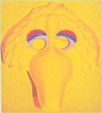 Big Bird PVC Mask 3398 img