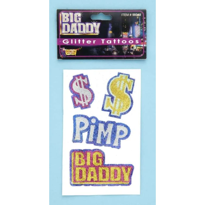 Big Daddy Glitter Tattoos - Image 1