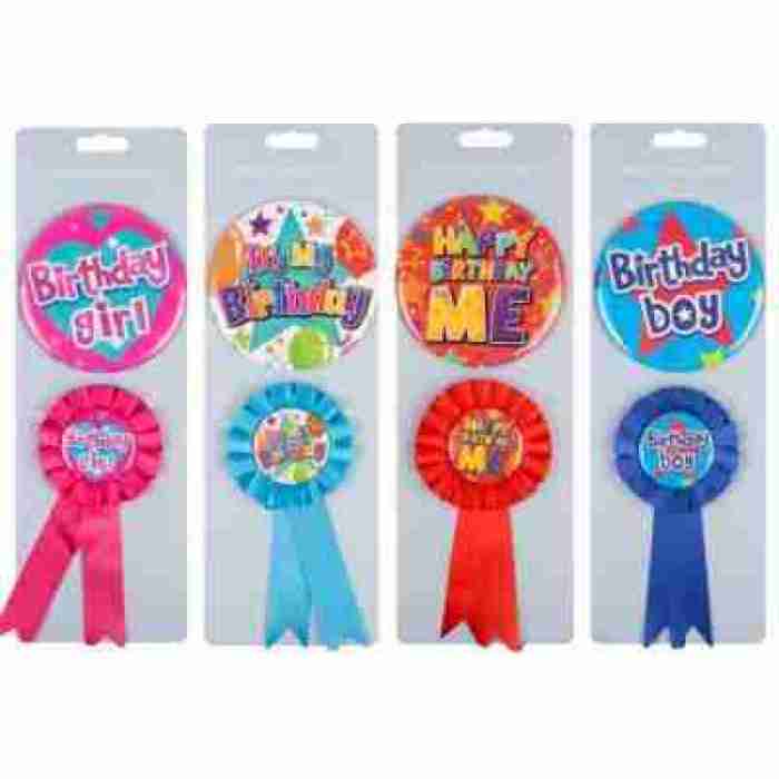 Birthday Badge Rosette