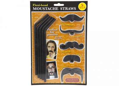 Black Moustaches With Straws 619016 img