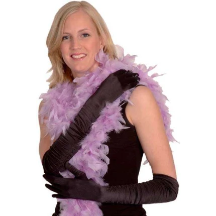 Black Satin Opera Gloves
