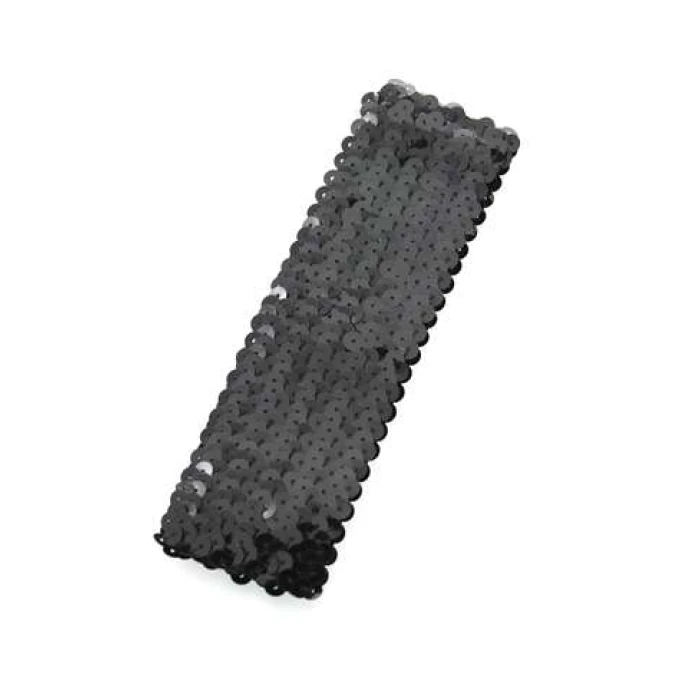 Black Sequin Headband - Image 1