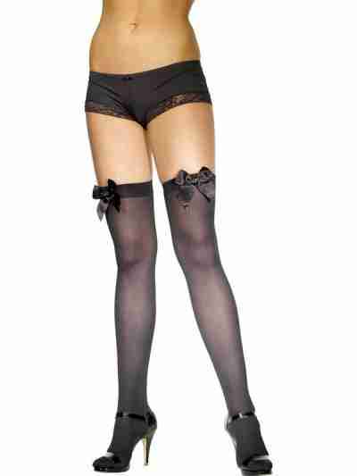 Thigh high black deals stockings