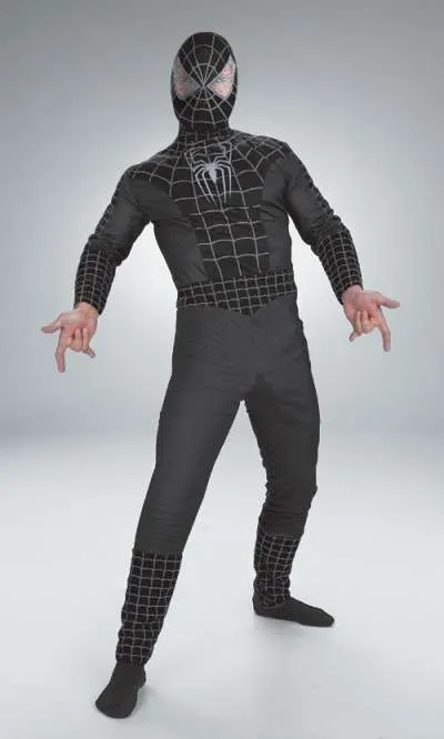 Black-suited Spiderman