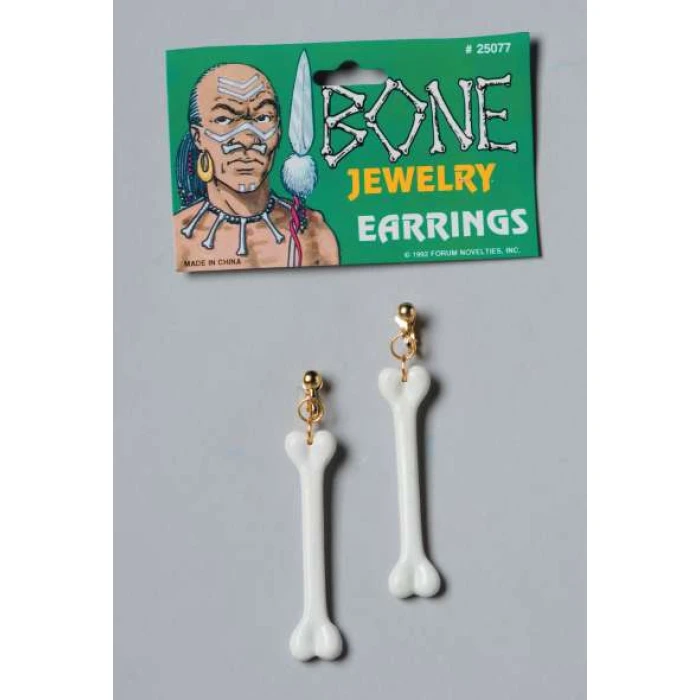 Bone Earrings - Image 1