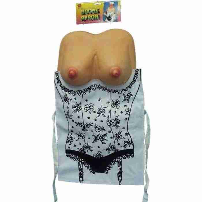 Boobs Apron Black Corset