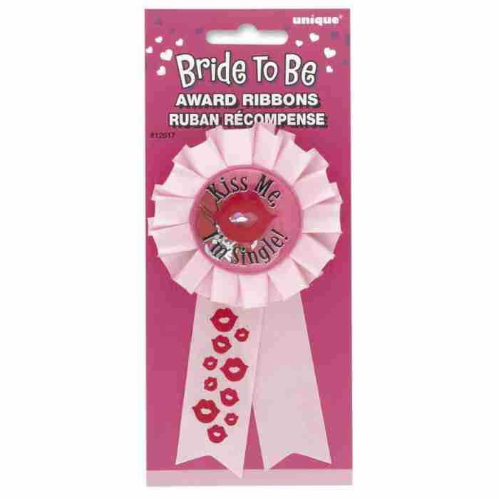 Bride To Be Award Ribbon 12617 img