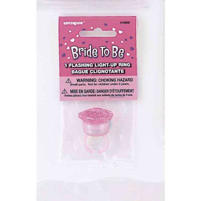 Bride To Be Flashing Ring - Image 1