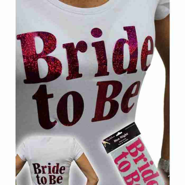 Bride To Be Iron On Logo ironbtb img