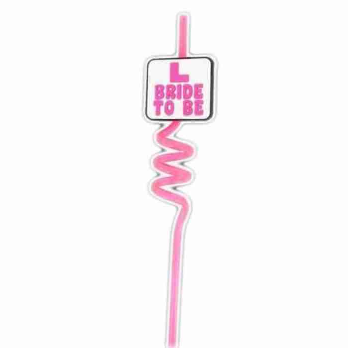 Bride To Be Party Straw strawbtb img