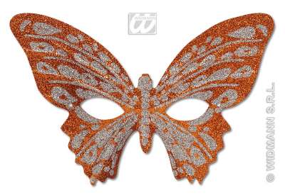 Butterfly Eyemasks Orange 6448F h Img