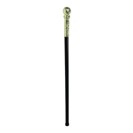 Cane with Gold Handle