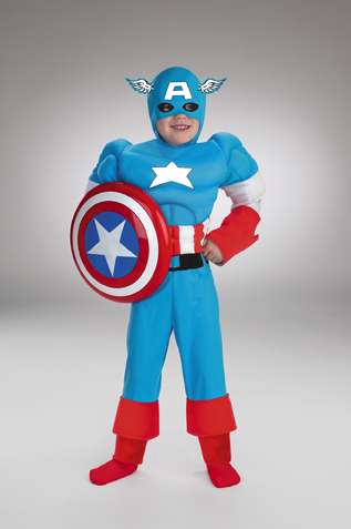 Captain America Muscle Child img