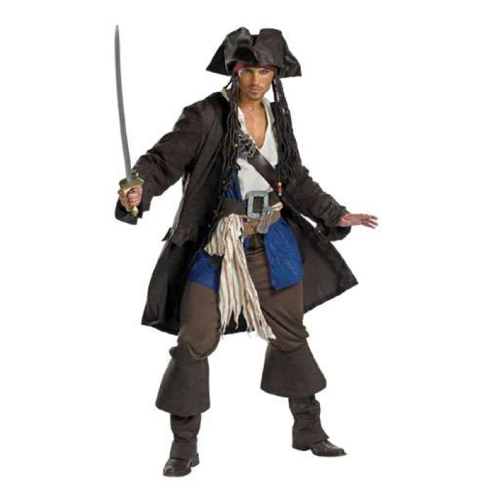 Captain Jack Sparrow Prestige Premium Adult - Image 1