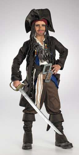 Captain Jack Sparrow Prestige Premium Child 5639 img